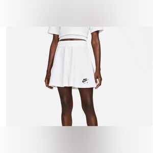 NIKE Air Women's Pique Skirt White Flared Women Tennis Golf Size XXL NWT